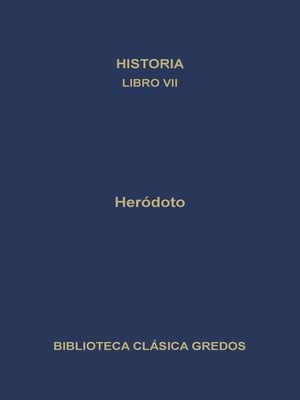 cover image of Historia. Libro VII